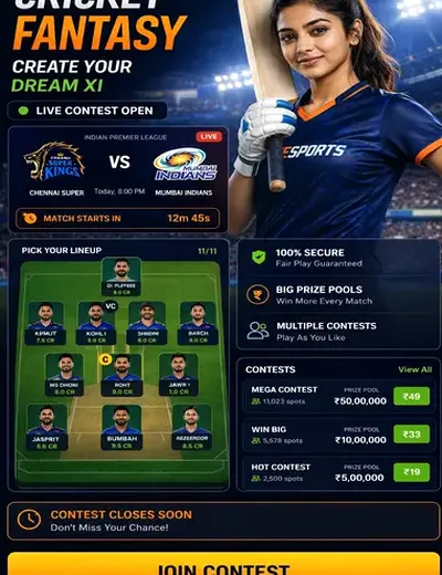 Jodi (kalyan jodi) fantasy cricket & matchday visual 3